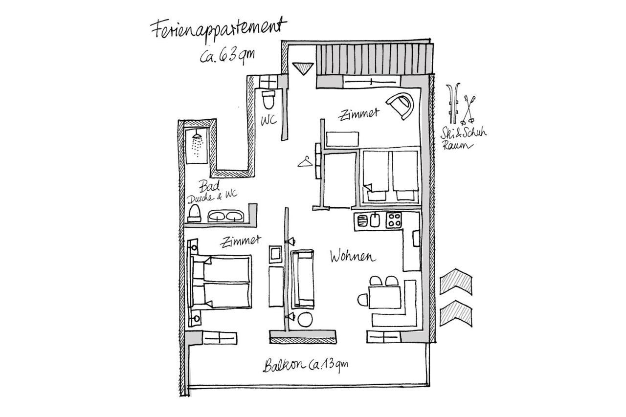 Ferienappartement Bergliebe Grossarl Ngoại thất bức ảnh